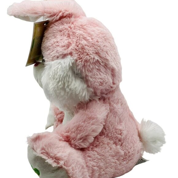 Sugarloaf Kellytoy Bunny Plush Pink Rabbit Carrot Feet Easter Pink Eyes Stuffed - Picture 4 of 11